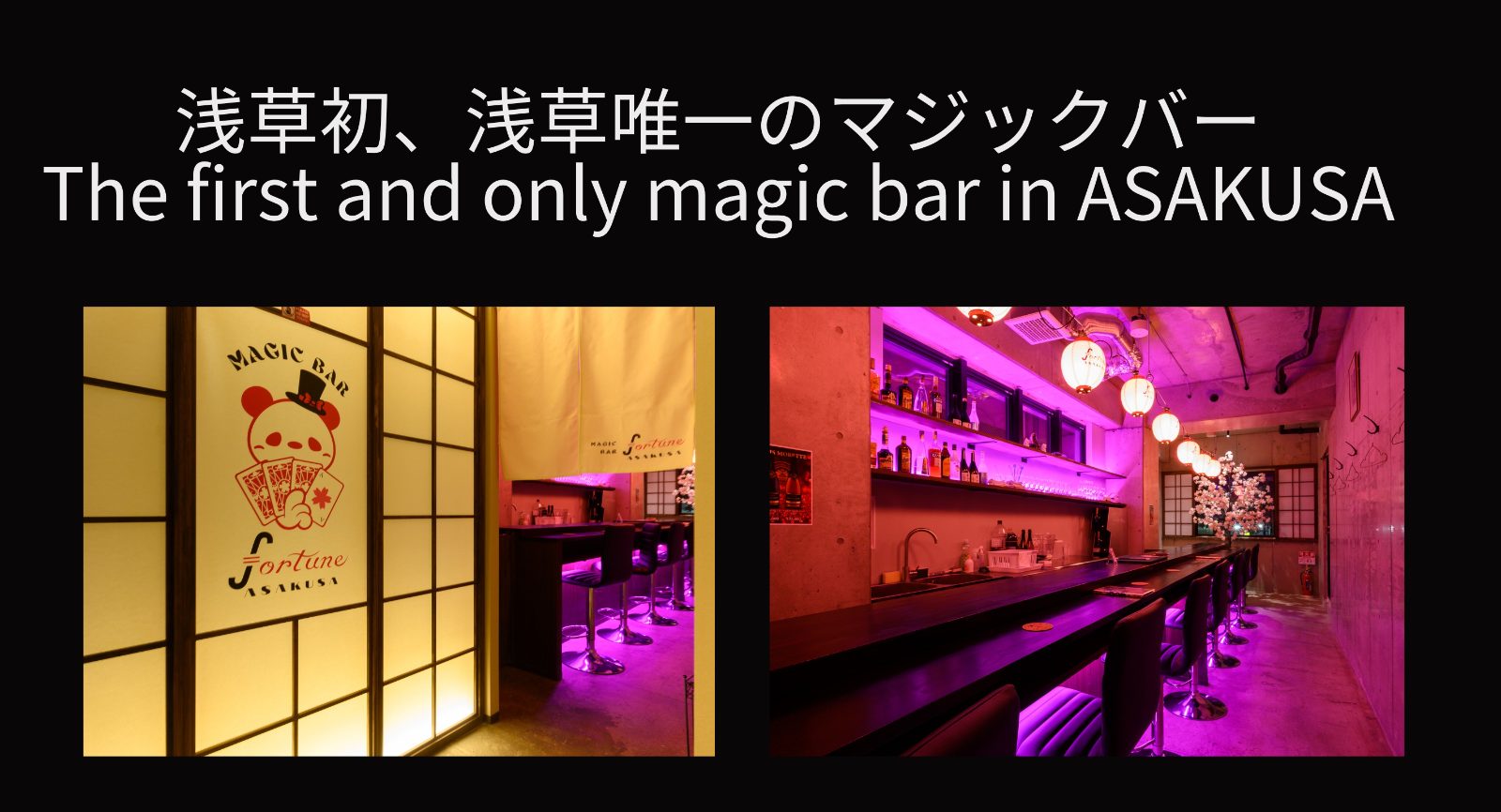 MAGIC BAR fortune ASAKUSA(マジックバーフォーチュン浅草) 店内写真